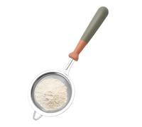 Cuillère passoire en maille - Passoire à soupe multifonctionnelle | Passoire en acier inoxydable avec poignée | Cuillère à passoire ergonomique | Tamis à graisse | Cuillère en maille pour la cuisine