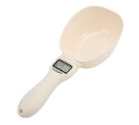Cuillère Peseuse Digitale pour Nourriture Animale, Balance Électronique 800g, Affichage LCD - Mesure Précise en Grammes et Millilitres, Nettoyage Facile, Polyvalente pour