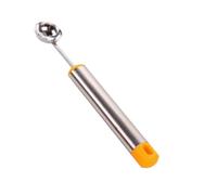 Cuillère pour boules de fruits - Manche ergonomique en acier inoxydable, design précis et rond, outil sûr pour aliments, cuisine multifonction | au , beurre, boulettes de viande