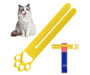 Cuillère pour Pâte de Friandise pour Chat - Alimentateur Pratique et Ludique Anti-Gaspillage,Distributeur de friandises liquides pour Chat,pour Les Amoureux des Animaux et Leurs Familles