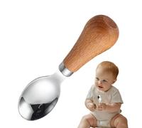 Cuillère Premier Âge Acier inoxydable petit anti-étouffement, sécurité