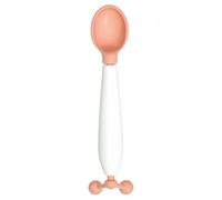 Cuillère rotative pour enfant - Ustensile d'entraînement pour - Poignée antidérapante - Cuillère d'apprentissage permanente pour apprendre à nourrir - Accessoire portable facile à transporter