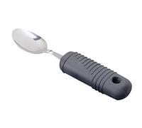 Homecraft Cuillère Sammons Preston Sure Grip – inox, poignée caoutchouc nervurée, Ø3,8 cm