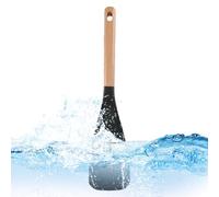 Cuillère Spatule - Taille Standard, Cuisson En Silicone, Ustensile De Cuisine Résistant À La Chaleur Avec Manche En Bois | Cuillère Polyvalente Pour Mélanger Et Servir desSoupes, desSauces, desPlat