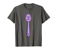 Cuillère Theory idée pour Les Femmes et cuillère Lupus fibromyalgie T-Shirt, Homme, Asphalte, 3XL