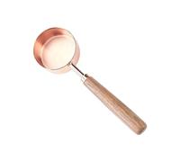 Cuillère vintage avec poignée en bois - Avec fond plat - Pour cacheter des enveloppes, des cartes, des travaux manuels, des travaux manuels - Résistant à la température