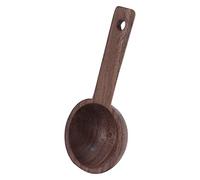 Cuillères à café en Bois de Noyer Cuillères à café pour café thé Sucre Farine épices Artistique écologique ((1 à vendre) #2 bois de noyer 108mm)