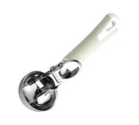 Cuillères À Glace En Acier Inoxydable - Acier Inoxydable 304 Manche Ergonomique, Cuillère Cuisine Professionnelle Antidérapante, Portionneur Pâte Biscuits | Ustensile Durable Pour Boule Sorbet