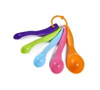 Cuillères à mesurer | 5 cuillères à soupe empilables Cuillère à mesurer avec joint torique pour la cuisson - Cuillère à soupe ronde pour ingrédients secs ou liquides, convient à la plupart des pots à