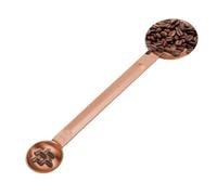 Cuillères à mesurer en acier inoxydable portables | Cuillère à mesurer adaptée | Poli miroir durable | Grains de café | Pour la cuisson | Cuillères à mesurer pour le café et tout le monde