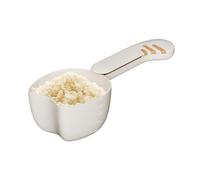 Cuillères à mesurer pour la nutrition féline - Trieur de produits secs, serveur de friandises pour véhicule avec clip de sac, matériel de distribution de riz en forme d'animal, tasse d'alimentation qu
