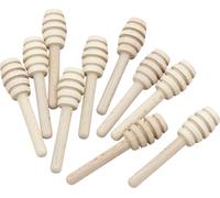 Cuillères à miel en bois, 50 pièces, cuillère en nid d'abeille, G10 cm
