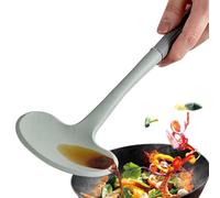 Cuillères cuisine silicone - Spatule champignon antiadhésive | Ustensile table pour retourner gratter cuire prélever étaler mélanger servir, résiste chaleur, 33,5x10,8cm