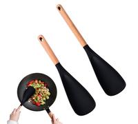 Cuillères de cuisine antiadhésives, Rice Scooper, 2 cuillères de cuisson à palettes de riz doux, gadgets de cuisine antiadhésifs, serveurs de pommes de terre pour mélanger, remuer,