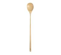 CuillèRes De Cuisine Cuillère à soupe/café en bois long manche, ustensile de cuisine(33cm B)