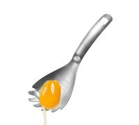 Cuillères de cuisine en acier inoxydable avec poignée ergonomique | Cuillère ajourée en acier inoxydable pour cuisine, restaurant, camping, pâtes, nouilles, raviolis, légumes, pommes de terre