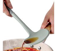 Cuillères de Cuisine en Silicone,Spatule Antiadhésive en Forme de Champignon pour Pâtisserie - Ustensiles de Cuisine pour Service de Table Pique-nique Fête Vacances Ferme Étaler Ramasser