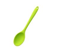 CuillèRes De Cuisine Ensemble de 3 ustensiles cuisine en silicone souple avec long manche, comprenant une louche et des accessoires(Green)