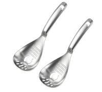 Cuillères de cuisine multifonctionnelles, presse-ail 5 en 1 en acier inoxydable avec séparateur d'œufs, ouvre-bouteille, cuillère mélangeuse et cuillère, râpe à gingembre pour cuisiner, égoutter