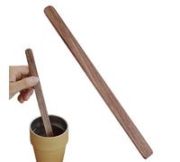 Cuillères de Mélange - Cuillère Longue En Bois Pour Remuer Le Café,Cuillère de Service Réutilisable pour Maison, Pique-nique, Camping, Cuisine, Événements