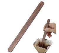 Cuillères de mélange - cuillères longues en bois pour café, accessoires de cuisine réutilisables pour mélanger à la maison, pique-nique, camping, fête