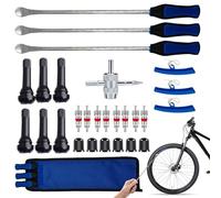 Cuillères de pneus de moto, cuillères à pneus | Kit d'extraction de pneus pour l'élimination des pneus, changeur de pneus de moto, kit d'outils de Hier