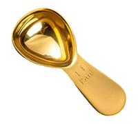 Cuillères doseuses en acier inoxydable 304 poli pour café avec marquages de volume permanents de 15 ml et 30 ml (15 ml d'or)