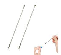 Cuillères en Acier Inoxydable, Micro Cuillères à échantillon, Cuillère de Laboratoire, Spatules de Laboratoire, Micro Cuillère de Laboratoire, Spatules de laboratoire en Acier Inoxydable, 2 PCS