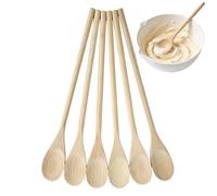 Cuillères en Bois de Cuisine 6 pièces louches multifonctions | Cuillère de Service à Soupe Pour Restaurant, Épicerie, Supermarch rt, Pâtisserie, Service Et