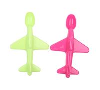 Cuillères pour bébé, cuillère à nourriture pour bébé,Mignonne cuillère à dîner en avion, couleur vive, 2 pièces - Couverts Safe Kids, couverts écologiques pour l'école à domicile, l'intérieur
