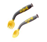 Cuillères Pour Lalimentation Vaisselle Fourchette Tournante Cuillère Conception De Sécurité - Base Pour Les Tout-petits