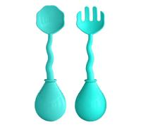 Cuillères pour - Ustensiles Anti-Dérapant pour | Set Portable pour Maison Pique-nique avec Sac de Transport
