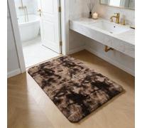 CUIMEI Tapis Chambre Bebe 95 x 285 cm, Soft à Poils Longs Moelleux, Antidérapant, Intérieur Moderne Décoration, pour Salon Home Tapis Salon Chambre, Brun