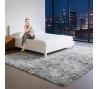 CUIMEI Tapis Chambre Enfant Garcon 330 x 350 cm, Facile d'entretien, Haute Densité de Poils et Agréablement Doux Design, pour Chambre Tapis Premium Haute de Gamme, Gris Clair