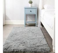 CUIMEI Tapis Chambre Enfant Garcon 390 x 430 cm, Facile d'entretien, Haute Densité de Poils et Agréablement Doux Design, pour Chambre Salon Antidérapant Tapis Plancher, Gris argenté