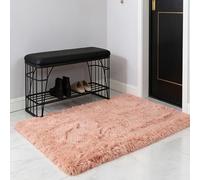 CUIMEI Tapis de Salon Vintage 290 x 360 cm, Confortable, Polyester Lavable, Parfait pour La Maison Différentes Tailles, pour Canapé Tapis Rectangle Moquette, Orange