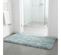 CUIMEI Tapis Poils Longs Salon 240 x 265 cm, Facile d'entretien, Haute Densité de Poils et Agréablement Doux Design, pour Chambre The Tapis Salon Moderne De, Bleu Clair