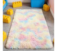 CUIMEI Tapis Salon Moderne 125 x 195 cm, Moelleux, Antidérapant Épais, Lavable, Nature Mono Design Moderne, pour Chambre d'enfant The Moquette Tapis à Poils, Multicolore