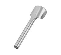 Cuir artisanat poinçon coin outils de poinçon demi-cercle demi-rond coupeur ensemble bricolage trou poinçon coupeur pour ceinture portefeuille sangle couture(25mm)