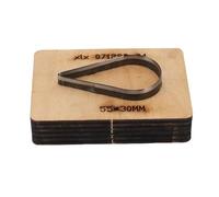 Cuir-Coupe Mortalité Haute Carbone Acier Goutte Coupe En Bois Goutte Forme De Goutte En Relief Moulins De Sculpture Pour Faire -It - Bricolage En Cuir Artisanat