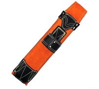 Cuir de vache résistant aux flammes - Sac de soudure en cuir épais, porte-électrode avec rangement résistant à la chaleur pour 20 cannes, pochette de ceinture double couche durable