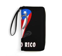 Cuir Portefeuille Porto Rico Drôle Puerto 2 Fille Pochette Original Retro Coin Purse Wallet Mignonne Femme Pouch Bourse pour Amoureux, Fille, Meilleur Cadeau