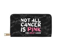 Cuir Portefeuille Tous Les Cancers Ne sont Pas des Cancers du Sein Roses Fille Pochette Exquis Bourse Pochette Original Retro Femme Pouch Bourse pour Meilleur Cadeau, Garcon, Enfant