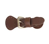 Cuir PU Métal Boucles Magnétiques Marron pour Paquet à Main | Fermeture Fiable et Solide, Design Simple D’usage, Adaptée aux Paquet Bourses