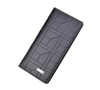 Cuir PU Portefeuille Long Design Zippé, Homme, à Plusieurs Compartiments | Profil Fin, Surface Douce et Lisse, Rangement Cartes et Pièces, Usage Bureau et Voyages, Style Classique