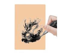 Cuir synthétique de tatouage, peau de pratique de microblading | Coussinets de feuille de simili cuir de silicone vide | Peau pour la pratique du microblading des sourcils, peaux de tatouage prof