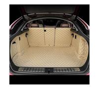 Cuir Tapis Coffre Voiture Compatible avec Dongfeng Aeolus Mage 2023 2024 2025 Couverture Complète Personnalisée Tapis De Coffre Voiture Doublure Chargement Intérieure(Beige,with Sound Speaker)