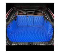 Cuir Tapis Coffre Voiture Compatible avec Dongfeng Aeolus Mage 2023 2024 2025 Couverture Complète Personnalisée Tapis De Coffre Voiture Doublure Chargement Intérieure(Blue,with Sound Speaker)