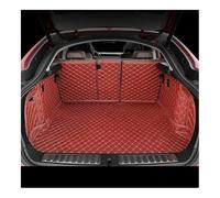 Cuir Tapis Coffre Voiture Compatible avec Dongfeng Aeolus Mage 2023 2024 2025 Couverture Complète Personnalisée Tapis De Coffre Voiture Doublure Chargement Intérieure(Wine Red,with Sound Speaker)