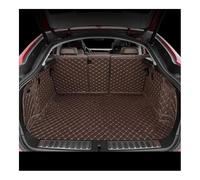 Cuir Tapis Coffre Voiture Compatible avec Dongfeng Aeolus Mage 2023 2024 2025 Couverture Complète Personnalisée Tapis De Coffre Voiture Doublure Chargement Intérieure(Coffee,with Sound Speaker)
